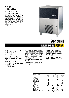 Machine à glaçons Zanussi 730534 Brochure